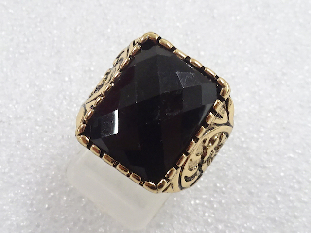 COLORED STONE FASHION RING / JP SIZE 13